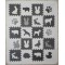 Pěnový puzzle EVA koberec 20 zvířata