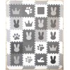 Pěnový puzzle EVA koberec 20 zajíc