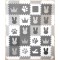 Pěnový puzzle EVA koberec 20 zajíc