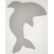 Pěnový delfín světle šedý EVA