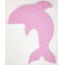 Pěnový delfín růžový EVA