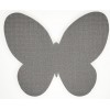 Pěnový motýl šedý EVA
