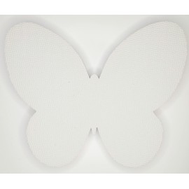 Pěnový motýl bílý EVA