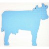 Pěnová kráva modrá EVA