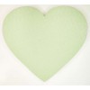 Pěnové srdce zelené EVA