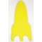 Pěnová raketa žlutá EVA