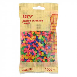 Hama zažehlovací korálky mixC 1000ks MIDI