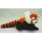 Plyšová Panda červená 30cm bez ocasu