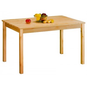 Jídelní stůl 118 dřevěný lak masiv borovice IDEA nábytek ID-8848