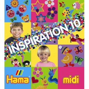 Hama korálky Inspirativní knížka 10 - MIDI Hama HA-H399-10