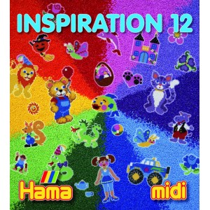 Hama korálky Inspirativní knížka 12 - MIDI Hama HA-H399-12