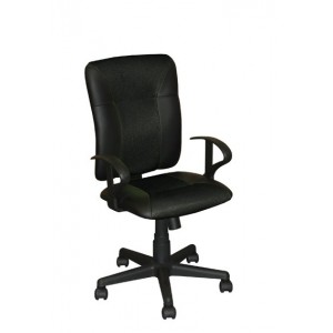Kancelářská židle KING černá houpací IDEA nábytek ID-K85