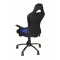 Kancelářská židle CZR houpací modrá