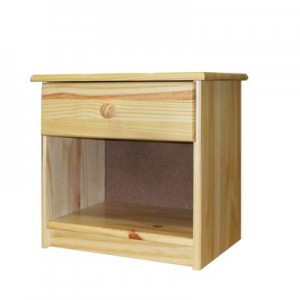 Komoda noční stolek dřevěná lak masiv borovice IDEA nábytek ID-8812