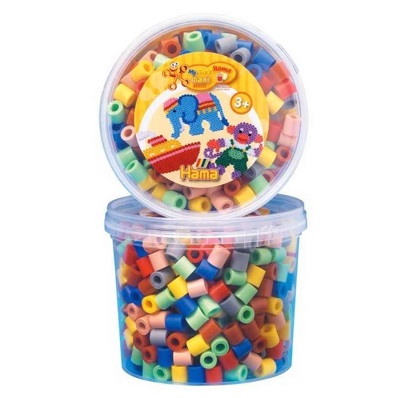 Hama Mix korálky v tubě - 600 ks - MAXI Hama Mix korálky v tubě - 600 ks - MAXI