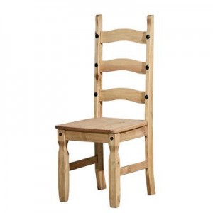 Jídelní židle Corona vosk masiv borovice IDEA nábytek ID-160204
