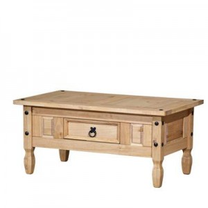 Konferenční stolek Corona vosk masiv borovice IDEA nábytek ID-163910