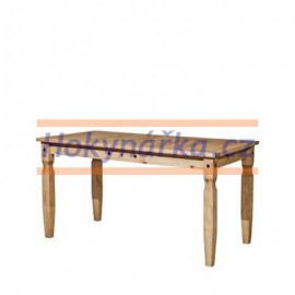 Jídelní stůl Corona vosk masiv borovice