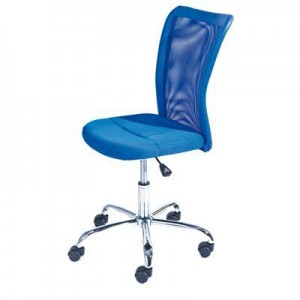 Kancelářská židle Bonnie modrá IDEA nábytek ID-ID99803154