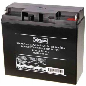 Baterie akumulátor 12V/18Ah EMOS EM-B9655