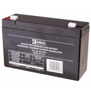 Baterie akumulátor 6V/12Ah EMOS EM-B9682