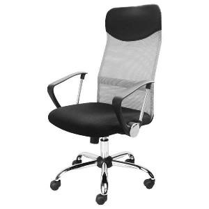 Kancelářská židle President stříbrná IDEA nábytek ID-K67
