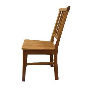 Jídelní židle C dřevěná masiv dub olej mořená IDEA nábytek ID-4842
