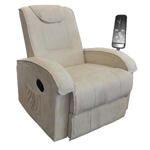 Relaxační masážní křeslo BOB béžové IDEA nábytek ID-K40