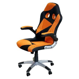Kancelářská židle RACER oranžová IDEA nábytek ID-K128