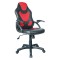 Kancelářská židle RACER houpací červená