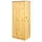 Šatní skříň 2 dveře 175 lak masiv borovice