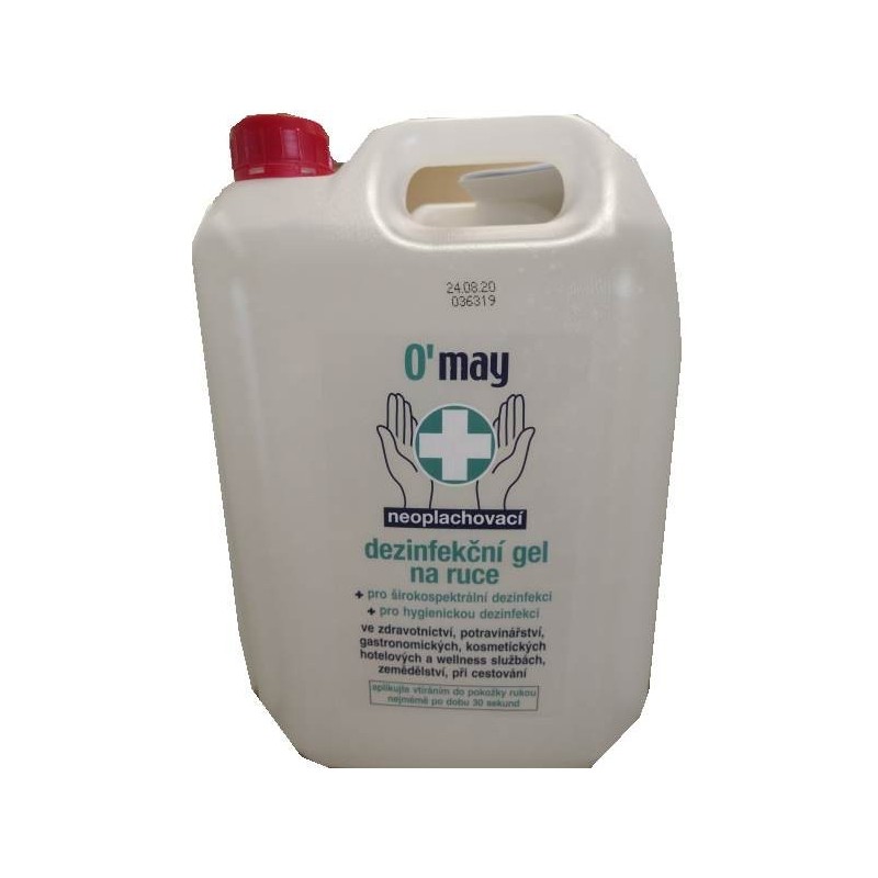 Dezinfekční gel CHOPA O'MAY 5L Dezinfekční gel CHOPA O'MAY 5L