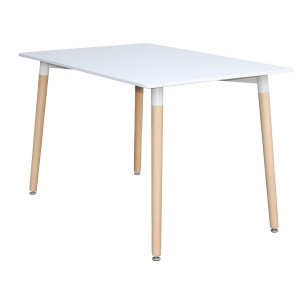 Jídelní stůl UNO 120x80 bílý IDEA nábytek ID-3151