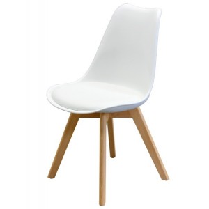 Jídelní židle QUATRO bílá IDEA nábytek ID-3148