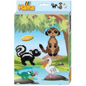 Hama sada zvířátka korálky MIDI Hama HA-H3446