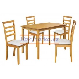 Jídelní sestava stůl a 4 židle Livorno