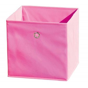 WINNY textilní box růžový IDEA nábytek ID-ID99200220