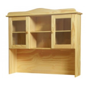 Nástavec příborníku dřevěný lak masiv borovice IDEA nábytek ID-8046