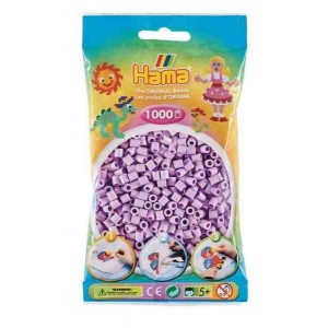 Hama zažehlovací pastelově fialové korálky 1000ks MIDI Hama HA-H207-96