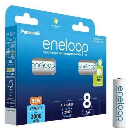 Baterie Panasonic eneloop AA 2000mAh NiMH 3MCCE/8BE