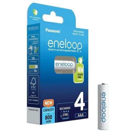 Baterie Panasonic eneloop AAA 800mAh NiMH 4MCCE/4BE