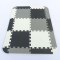 Pěnový koberec MAXI EVA jednotlivý krajový kus šedý